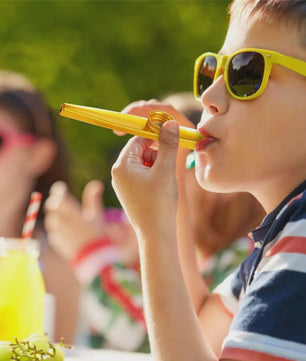 Kazoo Silver Aluminum Alloy with Membrane Flute Diaphragm Mouth Kazoos Musical Instruments