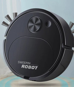 Slimme 3-in-1 Robotstofzuiger met Dweilfunctie - Draadloos, USB & 1500Pa Zuigkracht