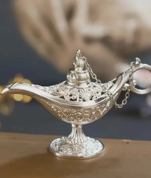 Retro Aladdin Olie Lamp Geurbrander - Decoratieve Aromatherapie Brander