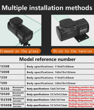 Jebao Jecod Automatische Aquarium Voederautomaat met Digitale Timer & Afstandsbediening