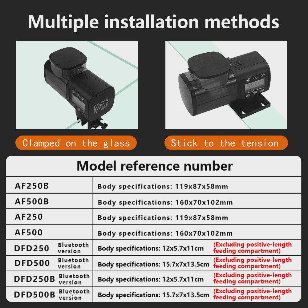 Jebao Jecod Automatische Aquarium Voederautomaat met Digitale Timer & Afstandsbediening
