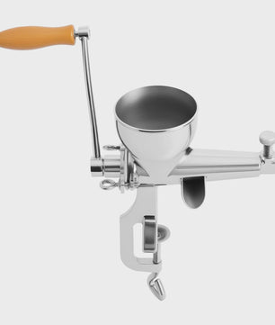 Handmatige Sapcentrifuge voor Fruit en Groenten - Roestvrij Staal & Hout