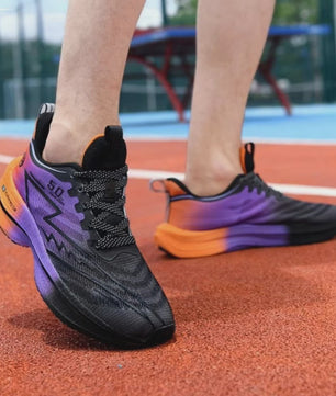 Carbon Plate Hardloopschoenen - Lichtgewicht, Schokabsorberend & Antislip Unisex Sneakers