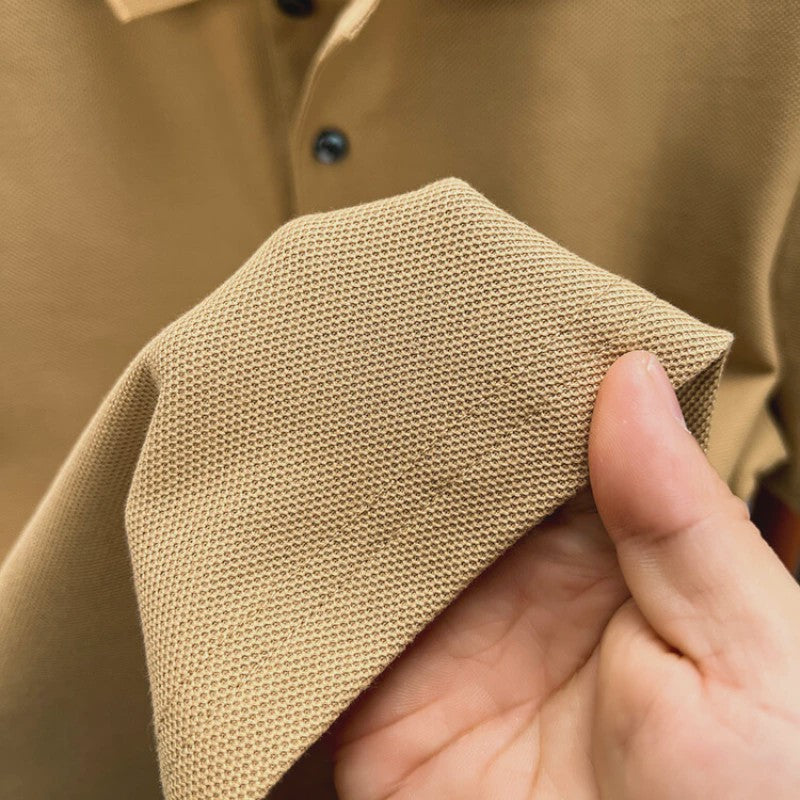 Heren Poloshirt Korte Mouw - 100% Gemerceriseerd Katoen, Ademend & Stijlvol voor Zomer, Golf & Casual