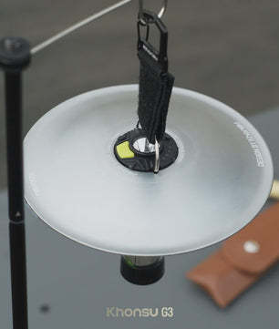 GZ Lighthouse Campinglamp - 3000mAh, Lange Batterijduur, LED Sfeerverlichting & Zaklamp