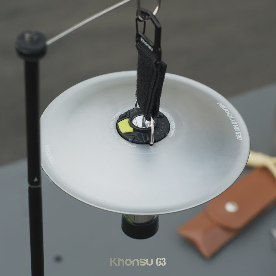 GZ Lighthouse Campinglamp - 3000mAh, Lange Batterijduur, LED Sfeerverlichting & Zaklamp