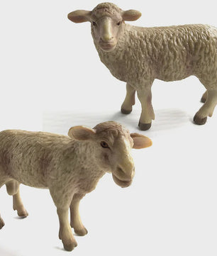 Realistisch Sierfiguur Schaap of Geit - Boerderijdier Model voor Miniatuur Tuin & Huisdecoratie