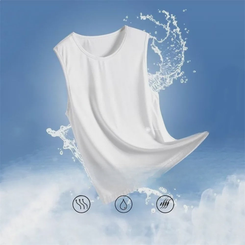 Heren Mesh Tanktop Sport - Ademend & Sneldrogend