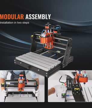 3-assige CNC Router Graveermachine Kit met GRBL Controle