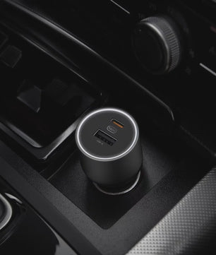 MIJIA 100W Snellader Auto Oplader met Dubbele USB-A & USB-C Poort & 5A Kabel