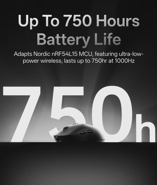 Rapoo VT2 Wireless Gaming Muis - 8K Polling Rate, 26000 DPI, Ultralicht (53g) & Lange Batterijduur