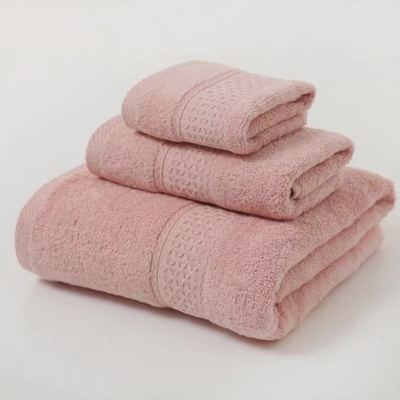 Luxe Katoen Handdoek Set - 3 Delig - Extra Zacht & Zeer Absorberend