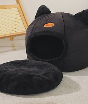 Knusse Kattenmand en Hondenhok - Diepe Slaap Comfort voor de Winter