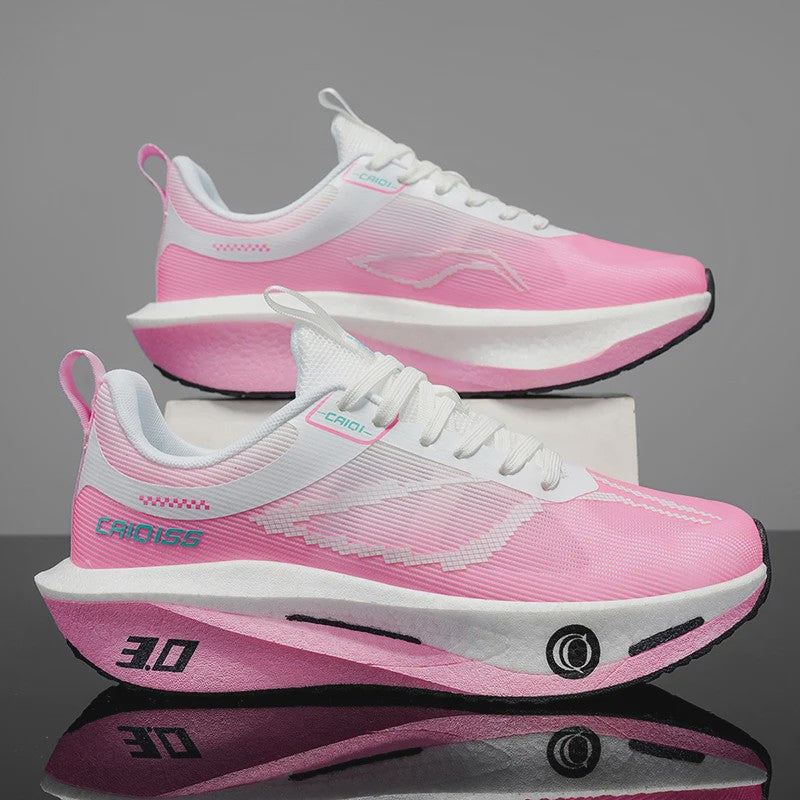 Unisex Hardloopschoenen met Carbon Board: Lichtgewicht, Ademend & Comfortabel voor Marathonlopers