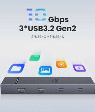 UGREEN USB-C Hub 10Gbps, 4K@60Hz HDMI, 100W PD Docking Station