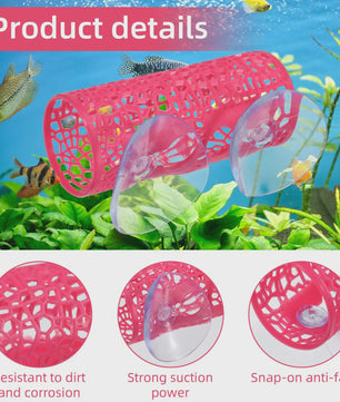 Aquarium Vis Tunnel Speelgoed - Betta & Guppy Hideout & Speeltuin