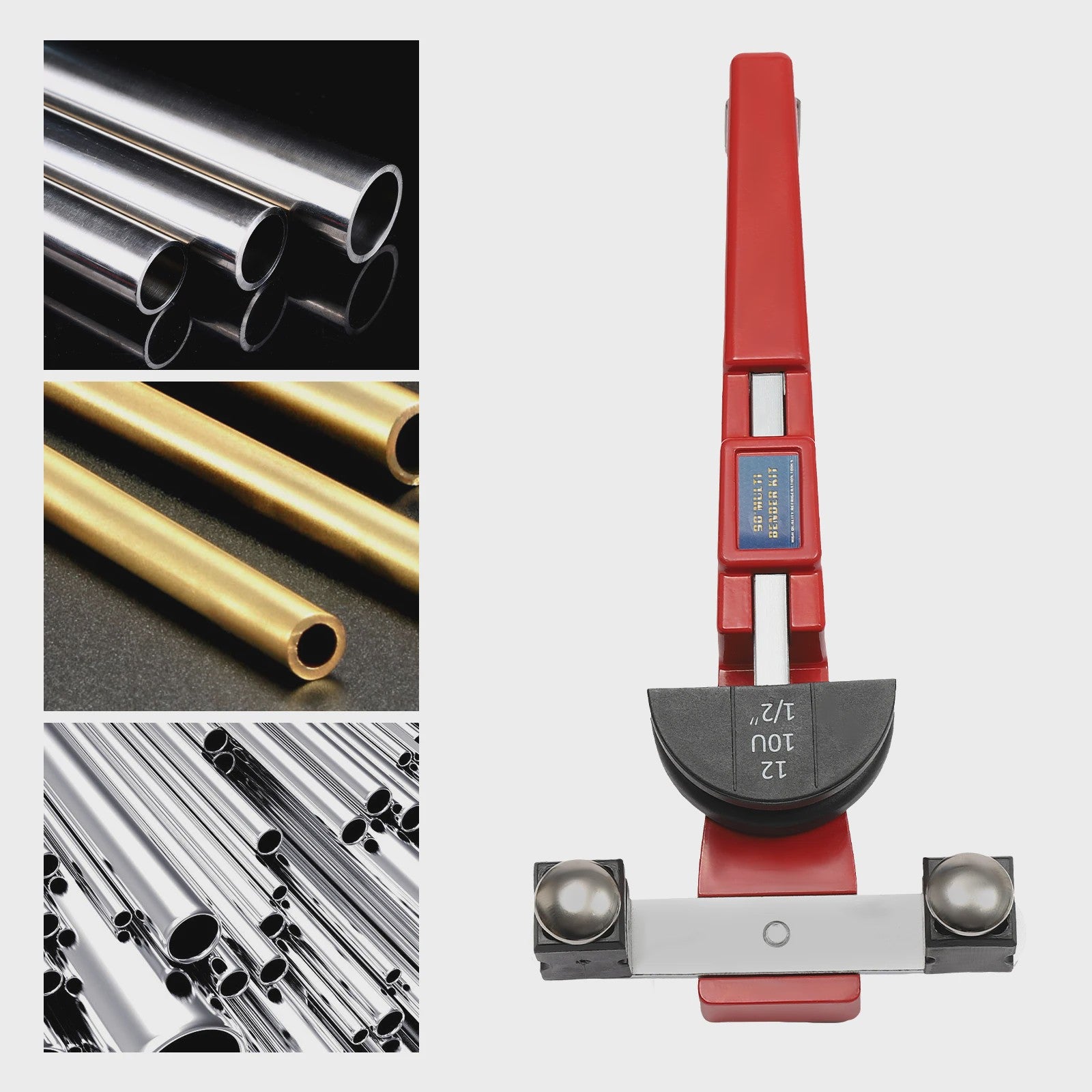 Handmatige Buisbuigmachine CT-999 - Ratel & Omkeerbaar voor Koper & Aluminium (6-22mm)