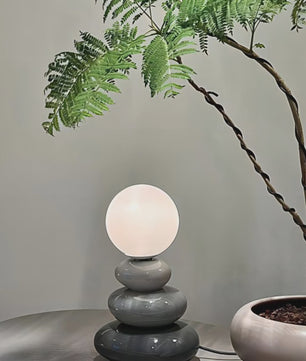 Keramische LED Tafellamp - Sfeerverlichting voor Slaapkamer & Bureau