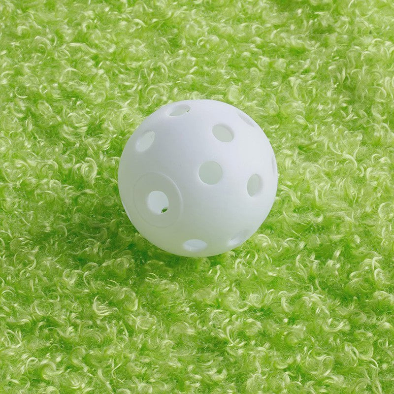 10x Oefen Golfballen - Lichtgewicht Plastic Trainingsballen voor Driving Range & Swing Oefening