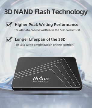 Netac Interne SATA SSD 2TB - Snelle Opslag voor Laptop & PC