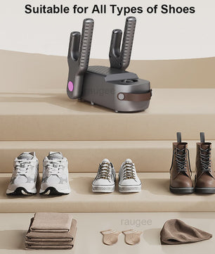 Elektrische Schoenendroger met Dubbele Beugel - Snel Drogen voor Schoenen, Sokken en Handschoenen