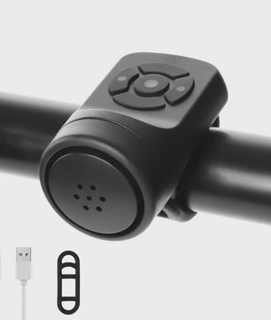 Super Luide Elektrische Fietsbel met Oplaadfunctie - Veiligheid en Gemak voor Mountainbikes