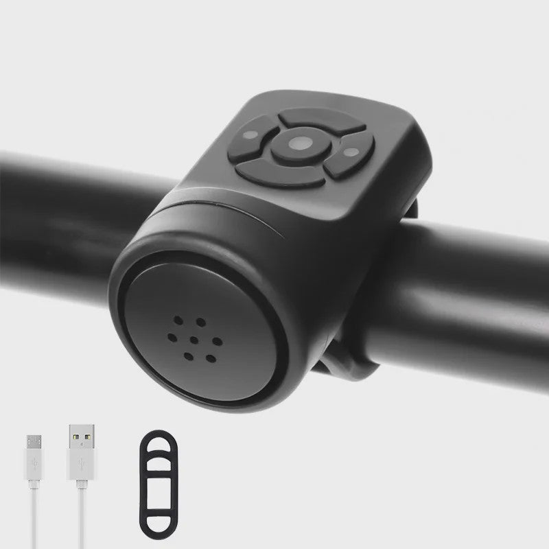 Super Luide Elektrische Fietsbel met Oplaadfunctie - Veiligheid en Gemak voor Mountainbikes