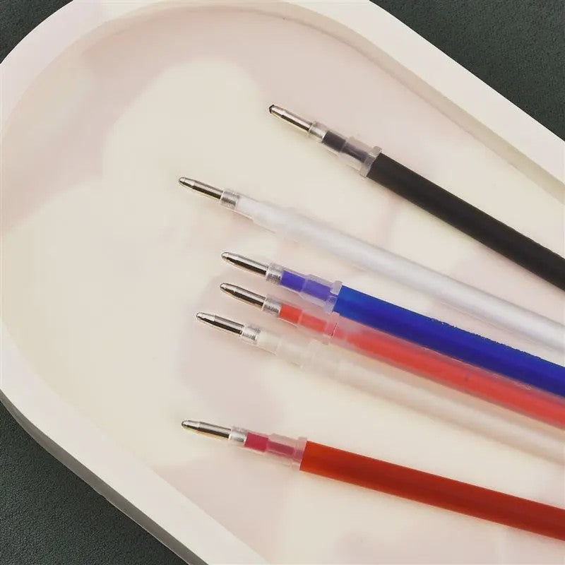 Set van 10 Hitte-uitwisbare Stoffen Markers - Perfect voor Naaien en Knutselen