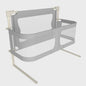 Baby Bedside Crib 120x50cm - Slaap Veilig Naast Je Baby