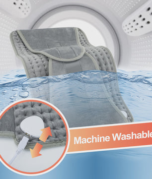 Elektrische Verwarmde Rugband met Verstelbare Temperatuur en Timer