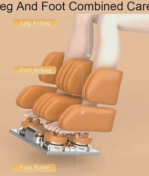Luxe 4D Massagechair met Zero Gravity, Volledige Lichaamsmassage & Touchscreen