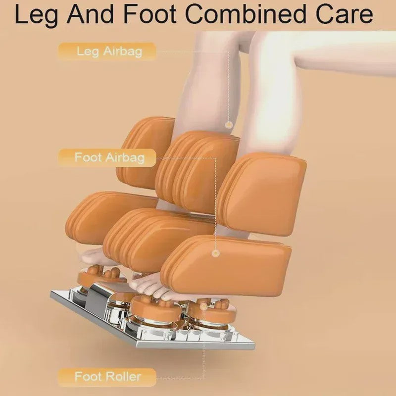 Luxe 4D Massagechair met Zero Gravity, Volledige Lichaamsmassage & Touchscreen