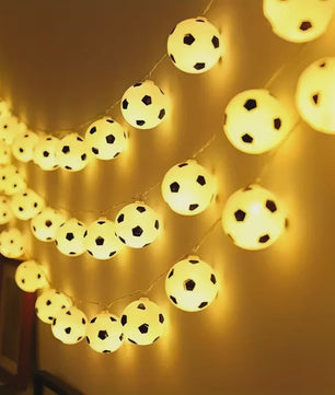Voetbal Slinger Lichtjes - Sfeervolle LED Verlichting voor Feestjes en Decoratie
