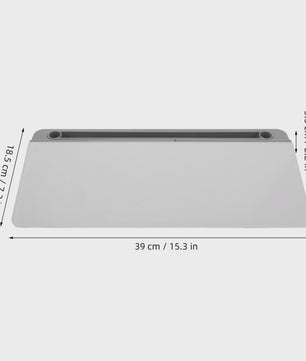 Glazen Whiteboard Bureau Organizer met Pennenbakje