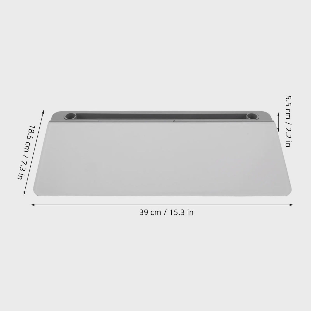 Glazen Whiteboard Bureau Organizer met Pennenbakje