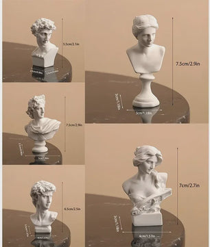 Griekse Mythologie Apollo buste sculptuur van hars - Klassieke God van het Zonlicht
