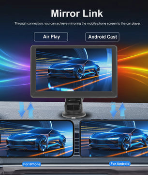 Universele Auto Multimedia Speler met CarPlay, Android Auto, Mirror Link & Nachtzicht