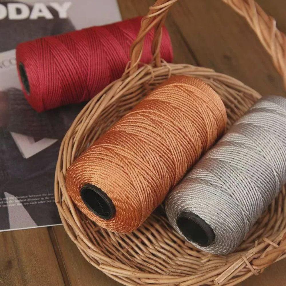 1.5mm Polypropyleen Haakgaren - 200m - Ideaal voor DIY Knutselen, Tassen & Schoenen