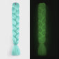 Neon Glow Braiding Hair Extensions - 24 Inch Jumbo Braid - Lichtgevende Kleuren