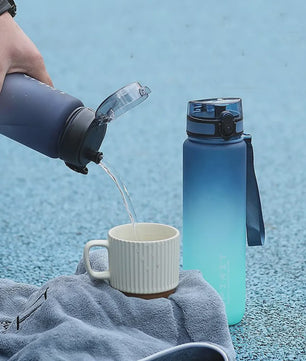 Gradient Waterfles - 1000ml, 750ml, 600ml - Ideaal voor Sport, Outdoor & Cadeau