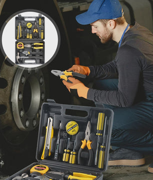 Complete Gereedschapskist Set - 8-13 Delig Huishoudgereedschap voor Auto- en Huisreparaties