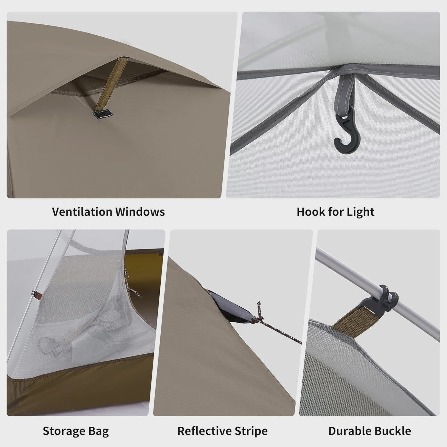 Naturehike Cloud River 2-3 Persoons Tent: Lichtgewicht, Waterdicht & UV-beschermend Kampeeravontuur