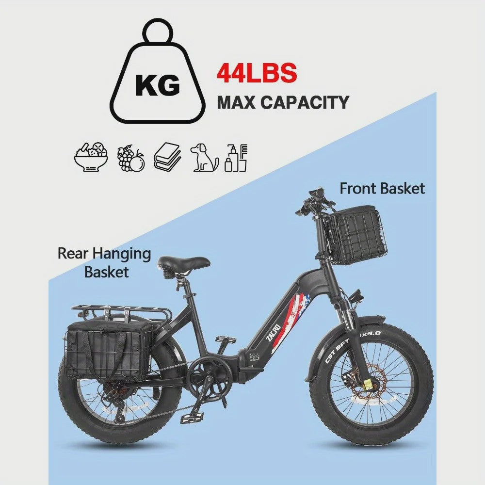 Grote Fietsmand voor Voor- of Achteraan – Ruime Opbergtas voor Boodschappen, Huisdieren en Meer