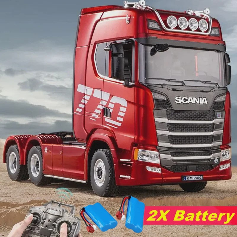 RC Tractor Truck Scania 770S 1:18 - Officieel Gelicenseerd met Licht & Geluid