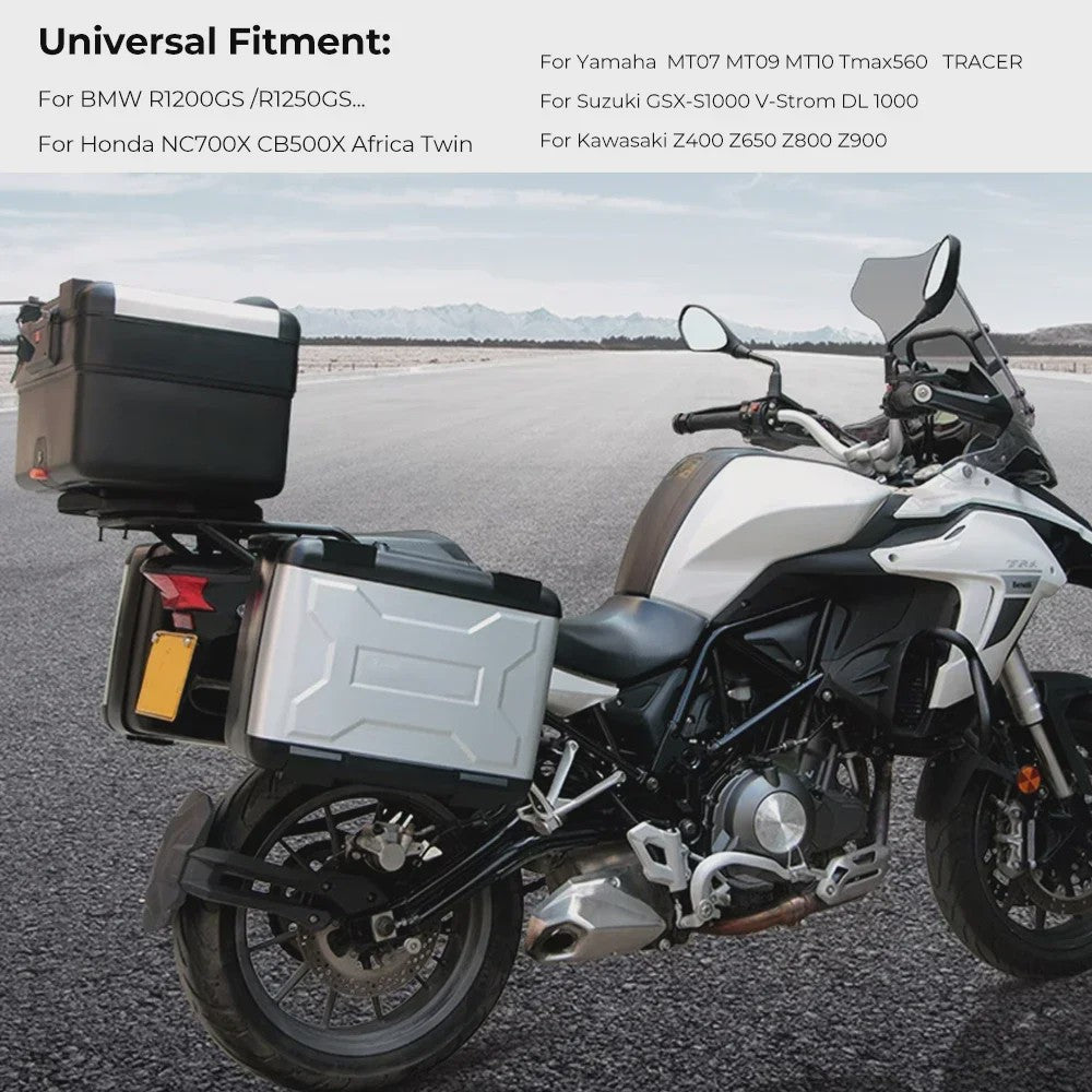 Universele Motor Topcase 40L - Waterdichte Bagagekoffer voor BMW en andere motoren