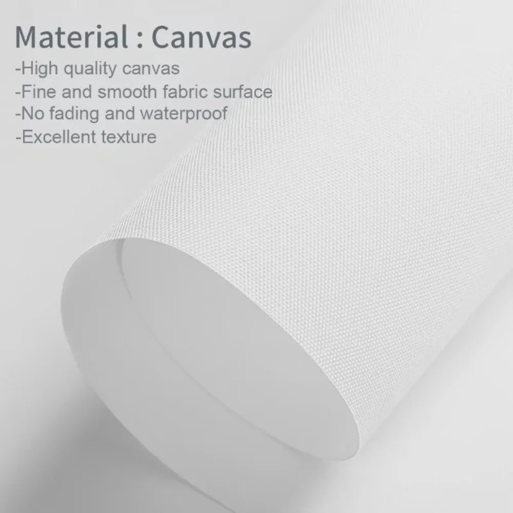 Set van 2 Abstracte Canvas Posters - Japanse Stijl, Sage Groen, Minimalistisch Maan & Vogels