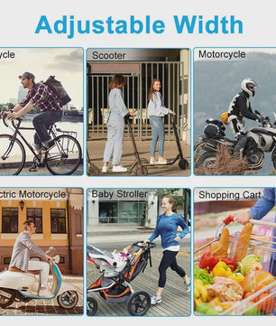 Universele Fiets & Motor Telefoonhouder - 360° Draaibaar, Schokbestendig
