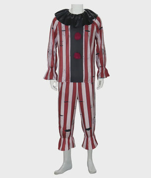 Griezelig Clown Kostuum - Horror Halloween Cosplay voor Heren & Dames