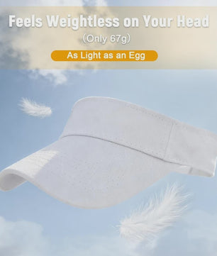 Lichtgewicht Sneldrogende Zonneklep voor Dames - Perfect voor Sport, Golf, Tennis & Hardlopen