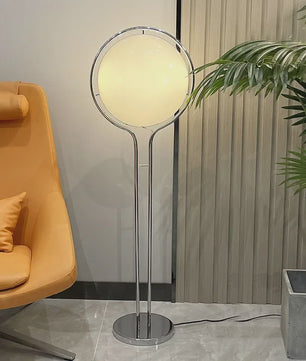Moderne Witte Acryl Ronde LED Vloerlamp voor Woonkamer & Slaapkamer